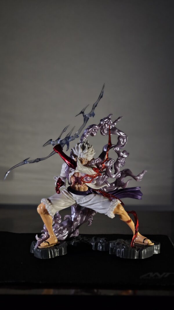 Luffy Gear 5 Action Figure (28 cm) with Thunder in Hand - Image 2