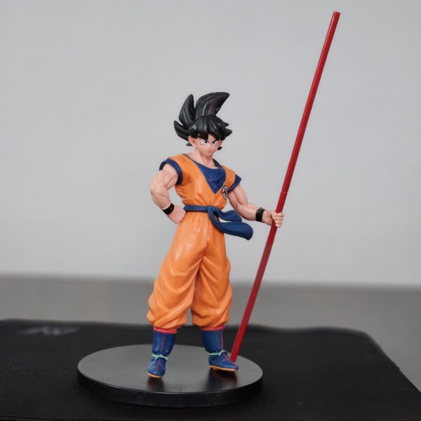 DBZ Goku 22 Cm Figure With Stick - Image 2