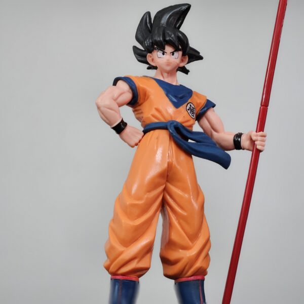 DBZ Goku 22 Cm Figure With Stick - Image 3