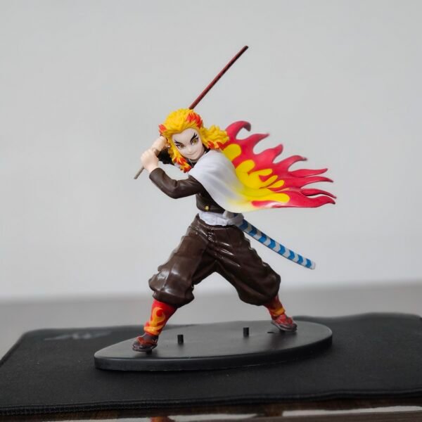 rengoku figure with sword