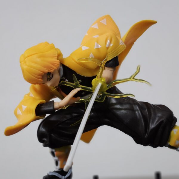 Zenitsu Action Figure (16 cm) in Attack Pose with Sword - Image 2