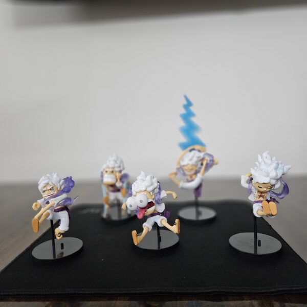 Luffy Gear 5 Set of 5 Action Figure