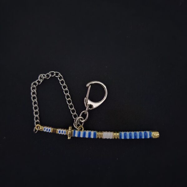 blue keychain