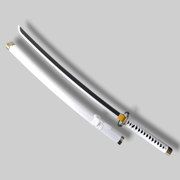 Roronoa Zoro Wooden Katana Sword Wado Ichimonji –104 cm Cosplay Sword (White) - Image 5